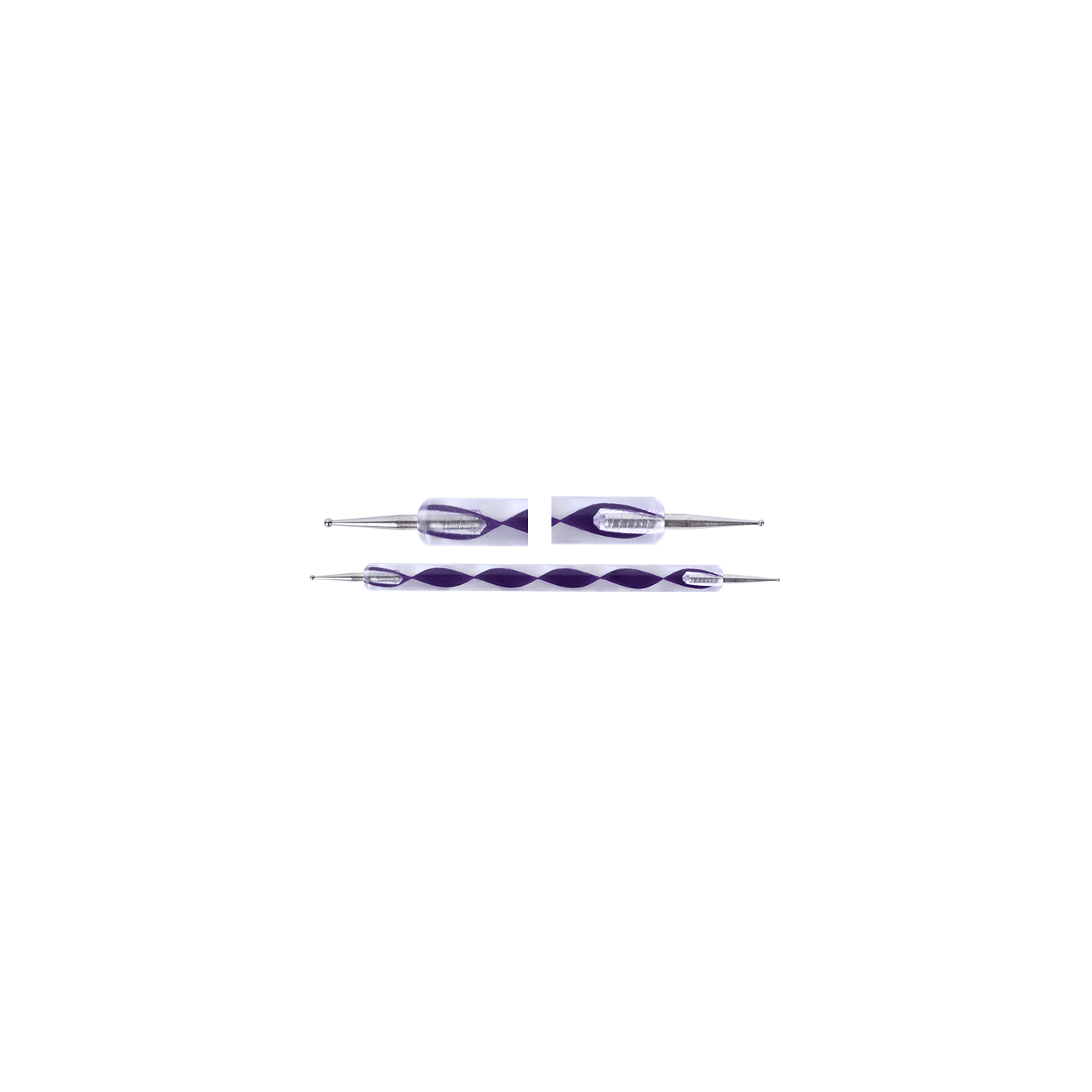 Spatola per ornamenti - dotter viola